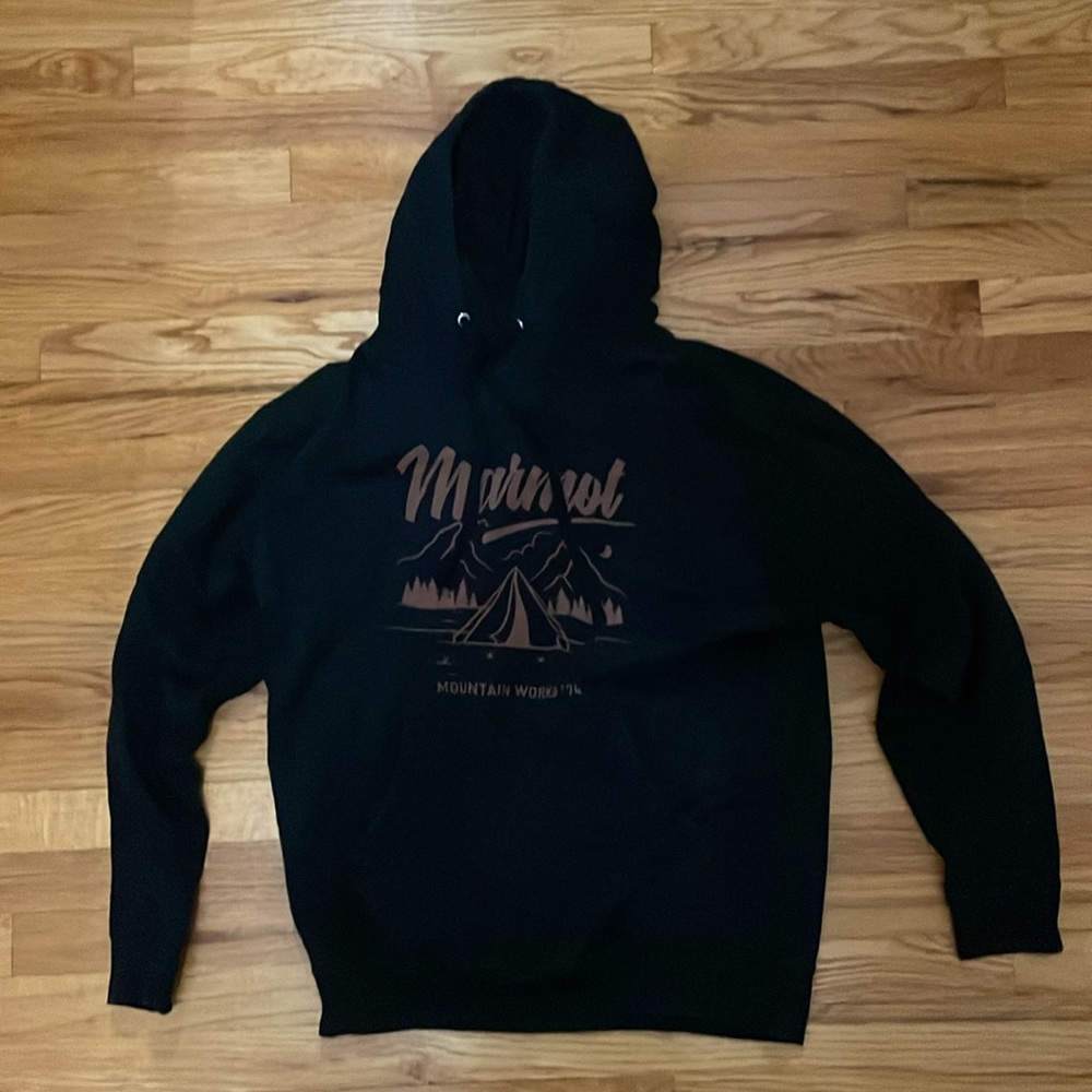 Men’s Large Marmot Mountain Works Hoodie Sweatshirt